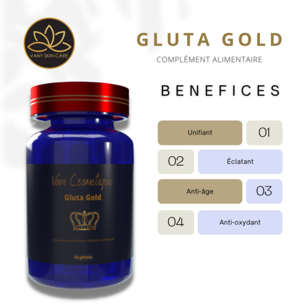 Combo Vitamine C + Gluta Gold - Peau jeune et teint éclatant