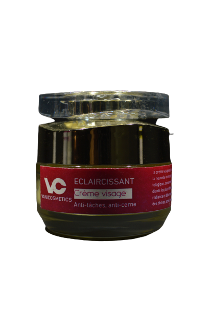 Crème éclaircissante pour le visage